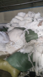 涤棉下脚料长期供应，开花纺手套纱用