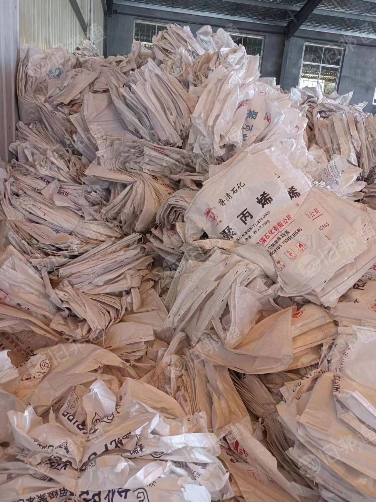 一次性原料编织袋,月需量大,造粒用