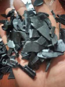 静电黑高冲破碎料，冲击最低5+，现货15吨，长期供应