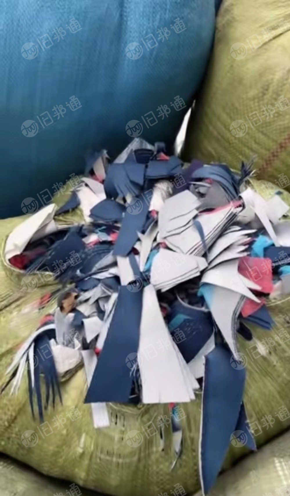 杂色涤棉碎布,现货够车,长期大量出售