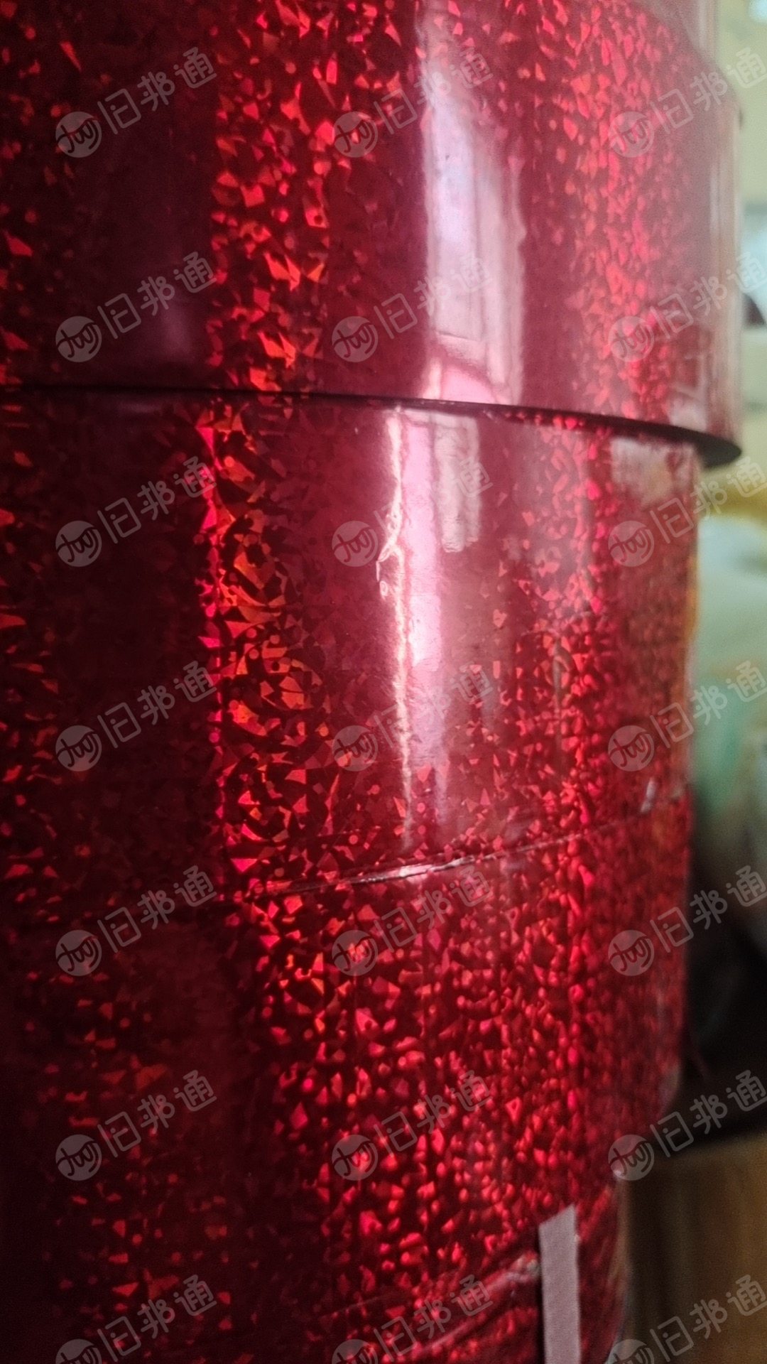 出售红色镭射膜,现货十几吨