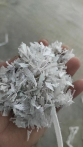 透明PP打包带破碎料，干粉全漂，长期出售