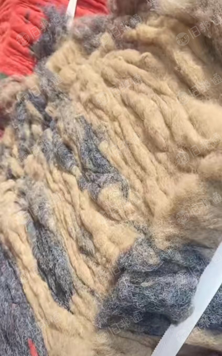 地毯开松料,无胶涤纶地毯丝,长期出售