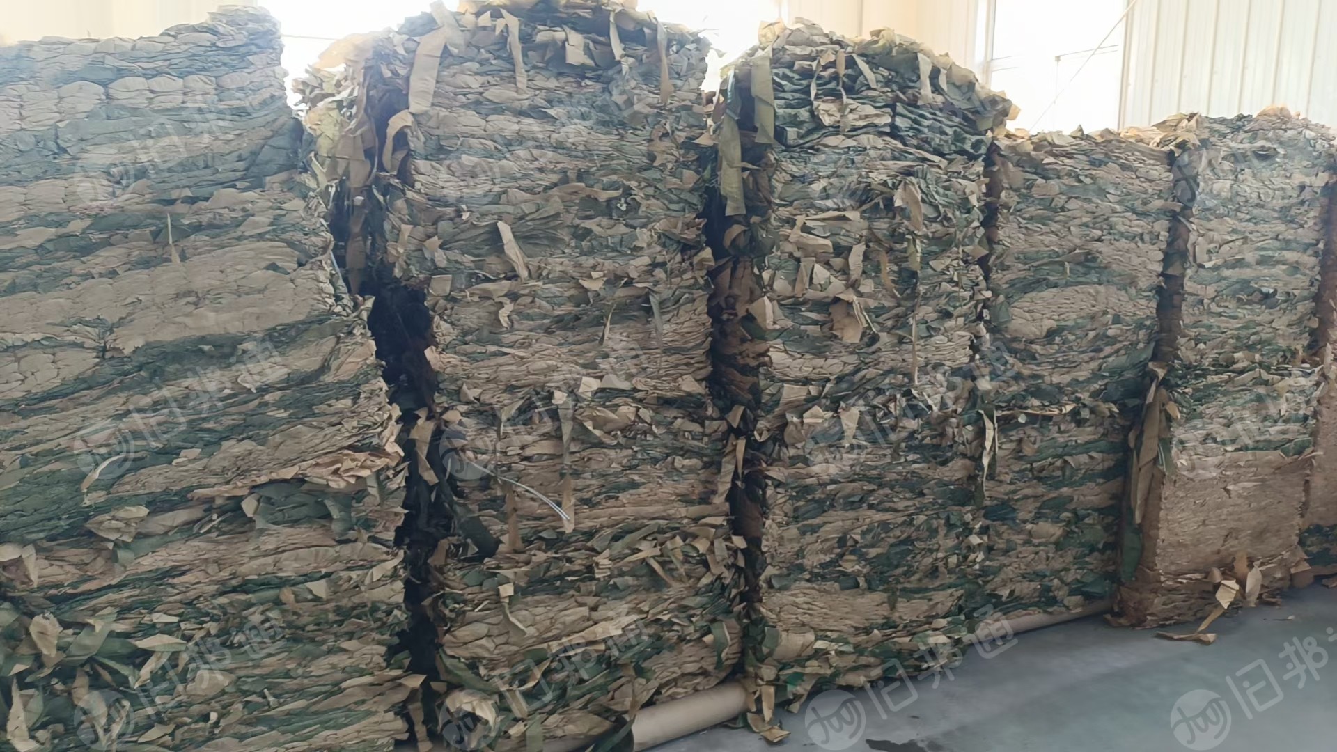 牛皮纸压块出售,带有湿强
