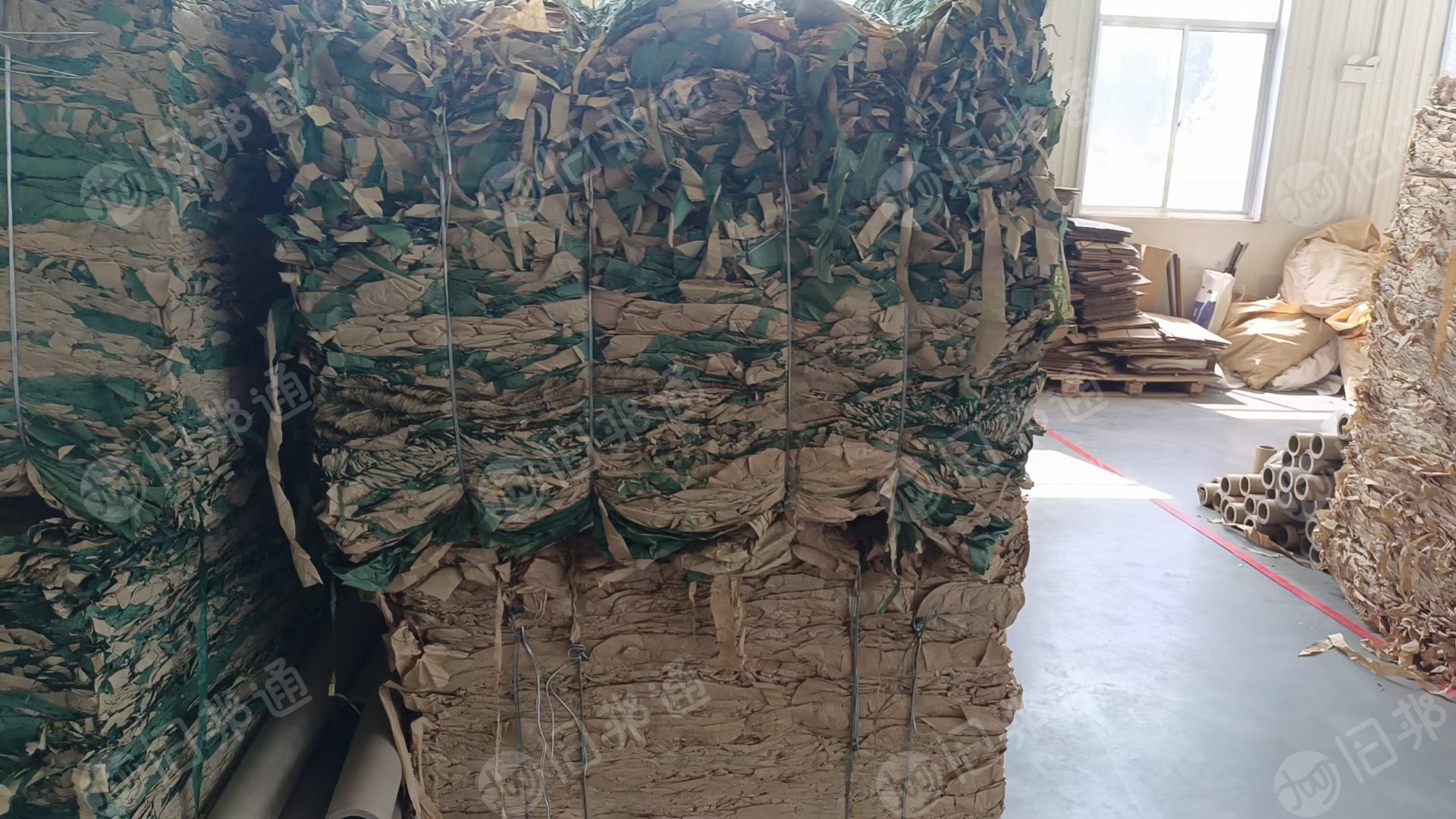 牛皮纸压块出售,带有湿强