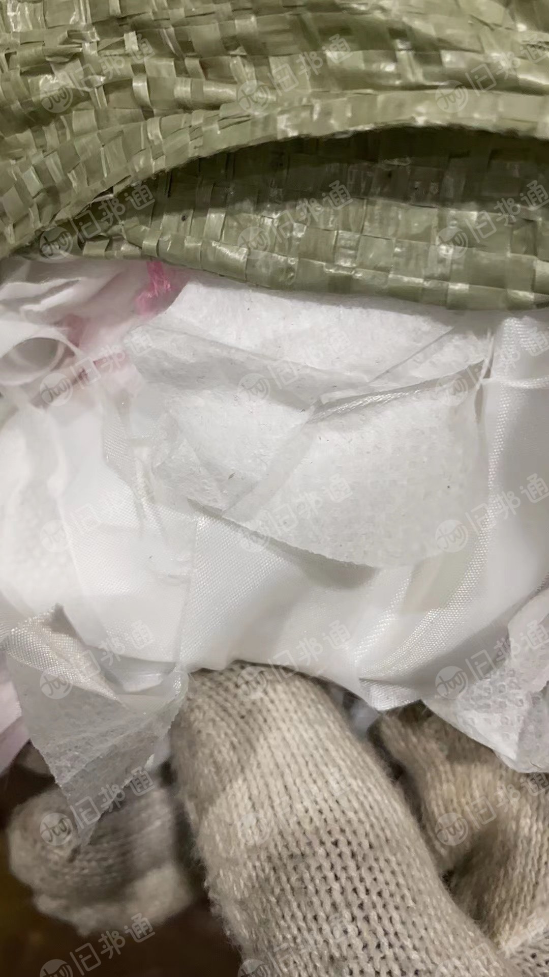 服装厂下来的杂白开花料9.6米一车出售