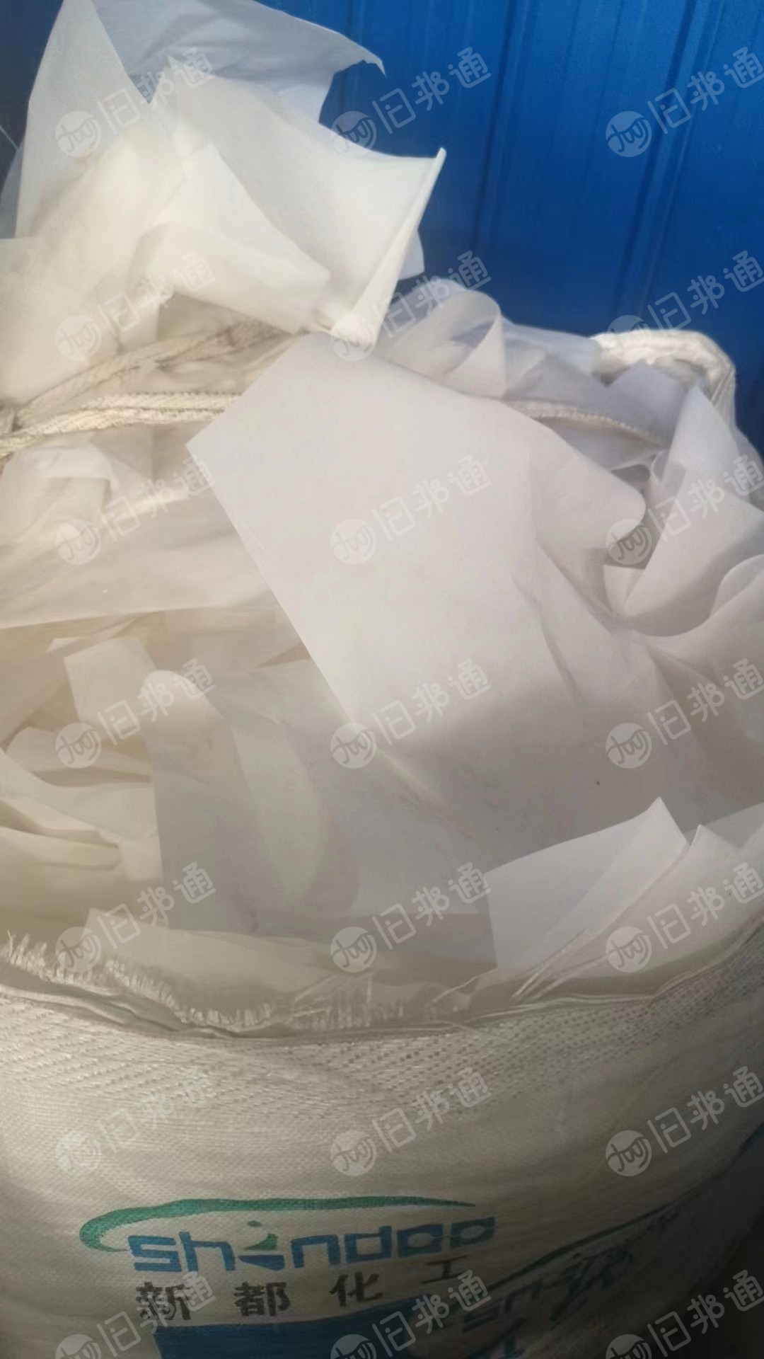 电子厂下来的白色PET膜边料,装吨包,现货30吨出售