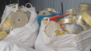 扫把丝料PP复PET胶水膜，常年有货