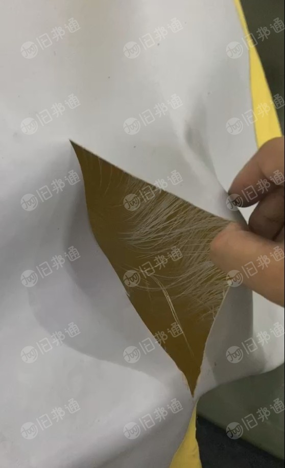 PVC夹网布边料,拉丝料,现货出售
