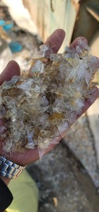 pvc软质破碎料，软质pvc水晶板破碎料，现货出售