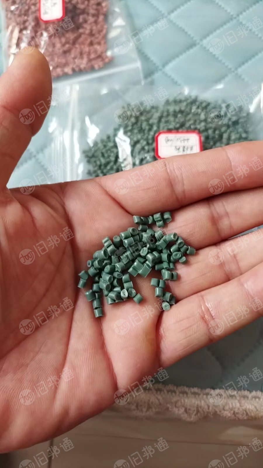 丙料颗粒,兰绿丙颗粒,12层120目过滤网,长期供应