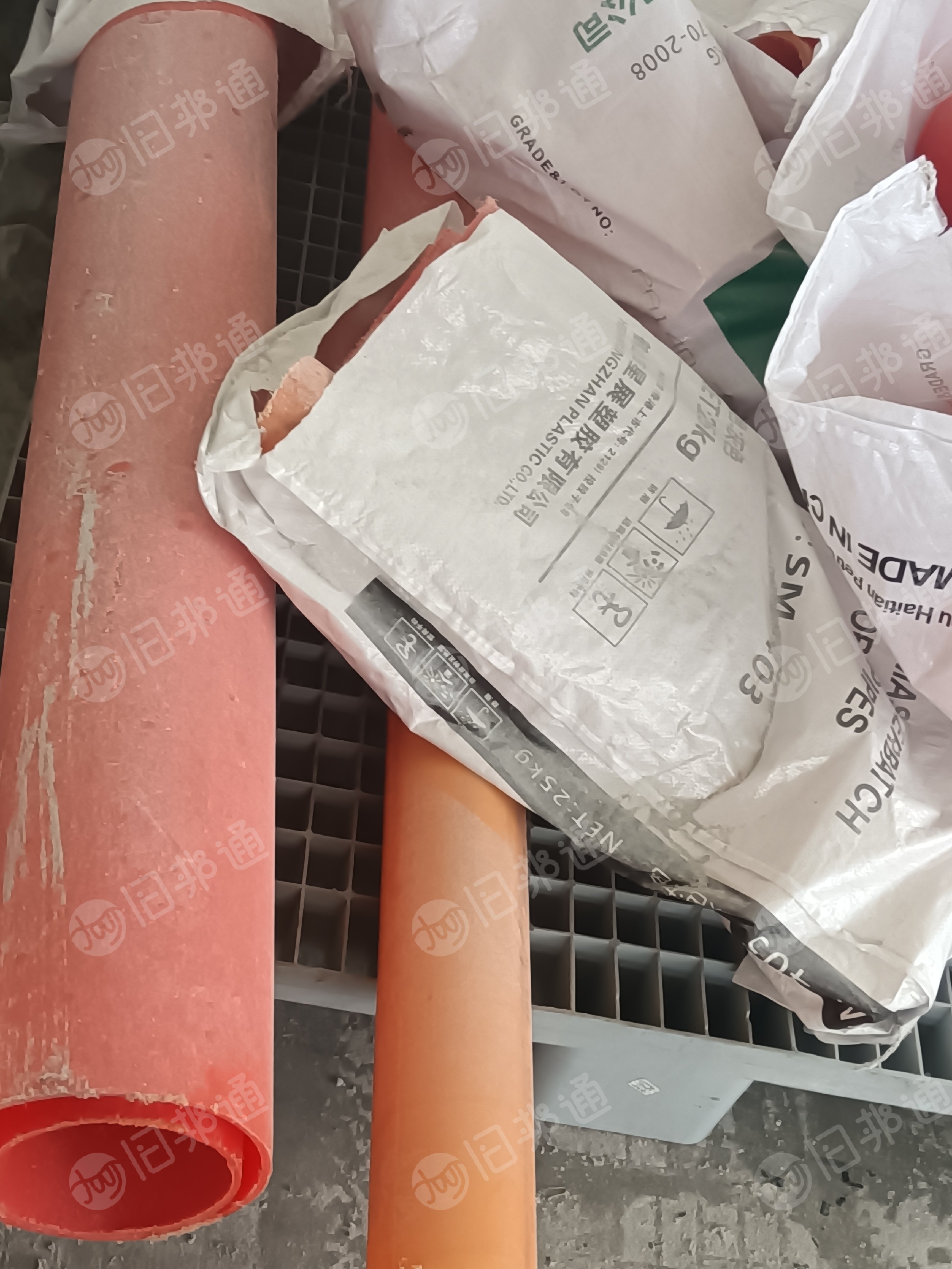 PPR管胶头,LDPE管机头料,原料颗粒落地料等通货出