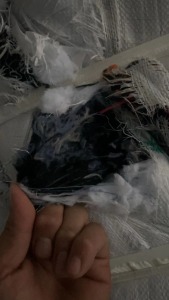 涤棉外圈、袜片边角料，长期出售