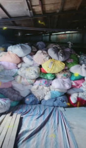 长期供应棉花被，现货九米六一车