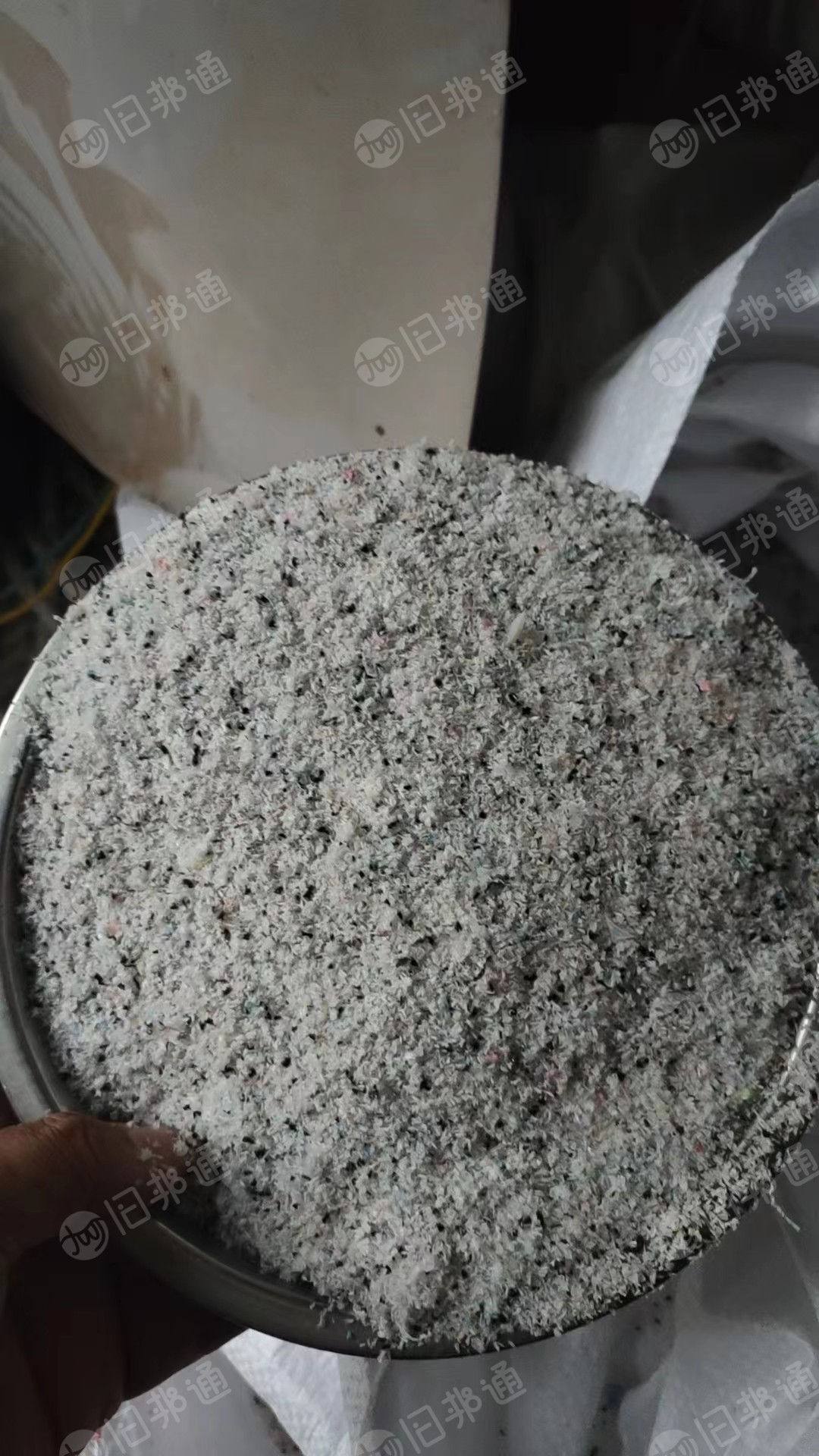 PVC磨粉料(混合一点亚克力),可造粒,拉片,现货几十吨出售