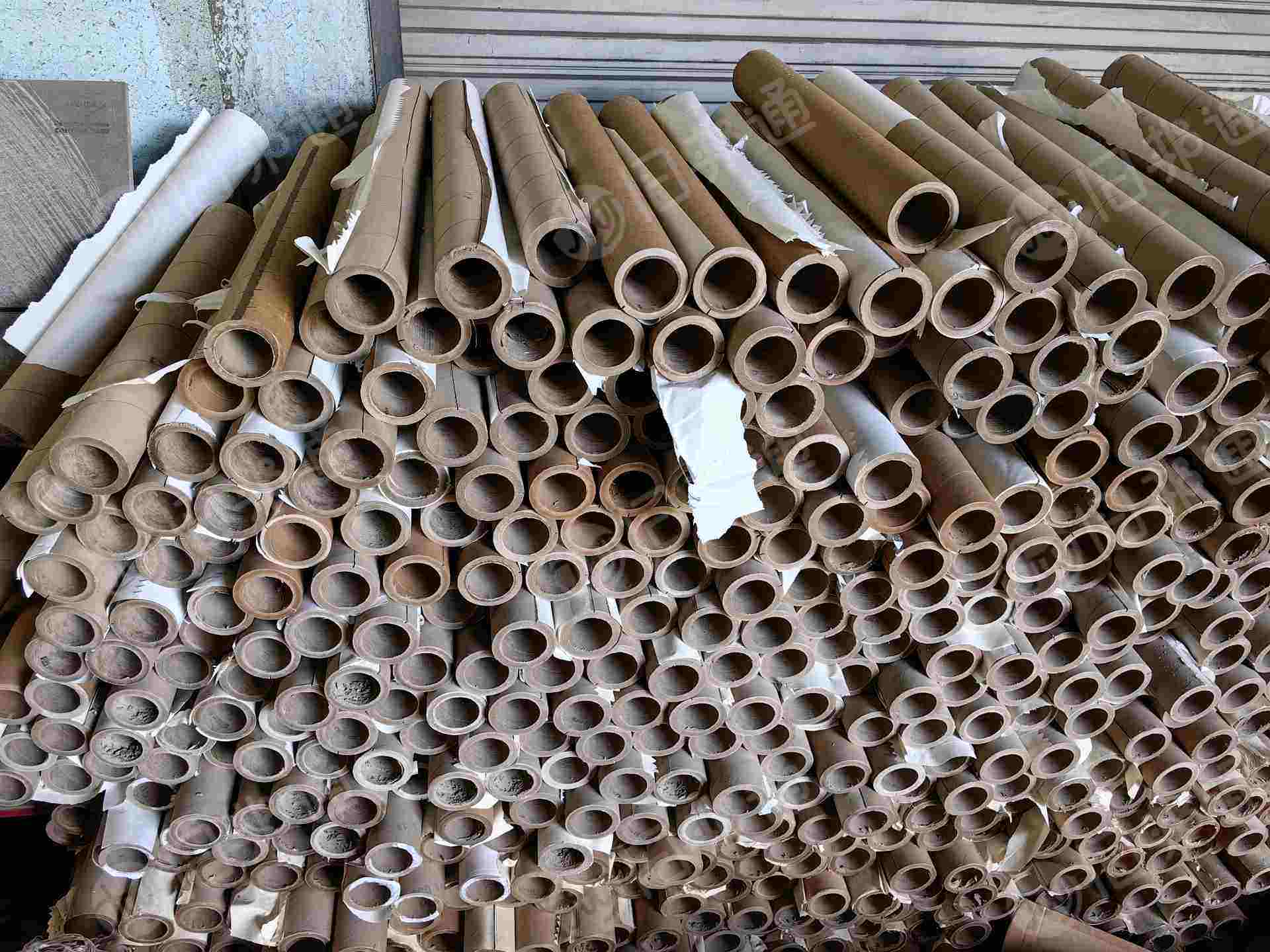 废旧纸管出售，长度80-120cm