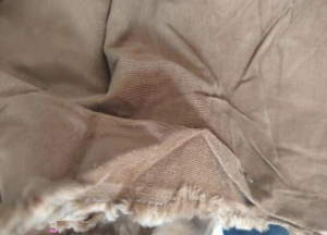 纯棉条绒断料低价出售