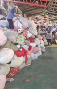 旧衣分拣场长期供应旧衣服统货分拣货