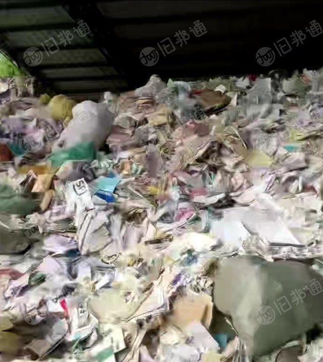 废旧书本,书页纸压块长期出售