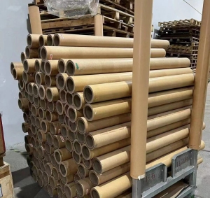 工业纸筒，可再次利用的纸管，杂纸筒大量回收