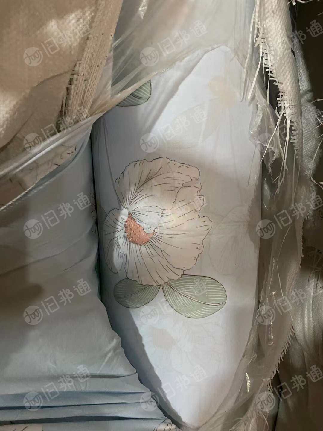 处理洛卡棉印花面料 数量15000米左右