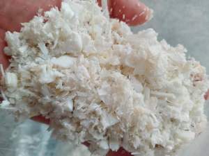 出售全漂白色pp粉碎料