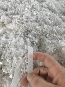 透明PP打包带破碎料,全漂;出售