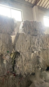 白色编织袋废料，可干造，现货20多吨出售