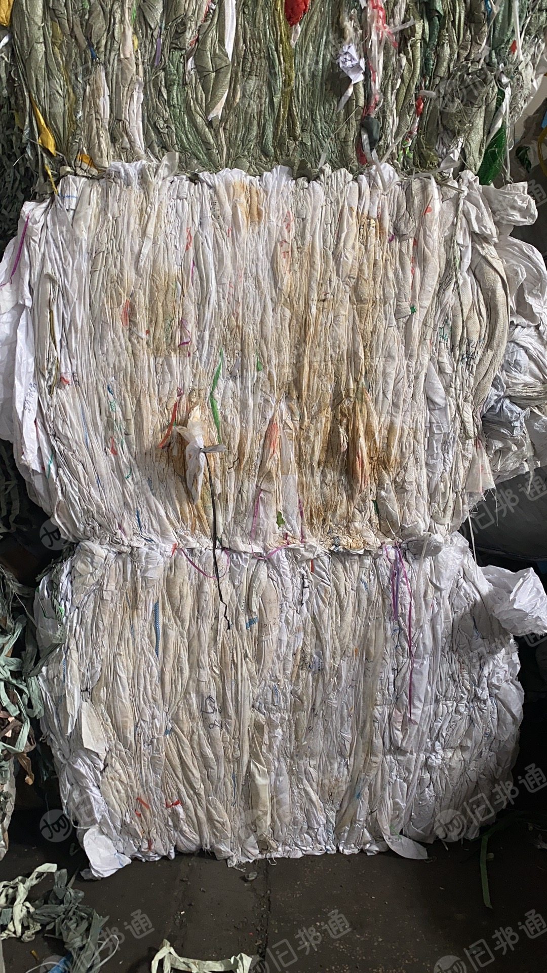 白色编织袋废料，可干造，现货20多吨出售