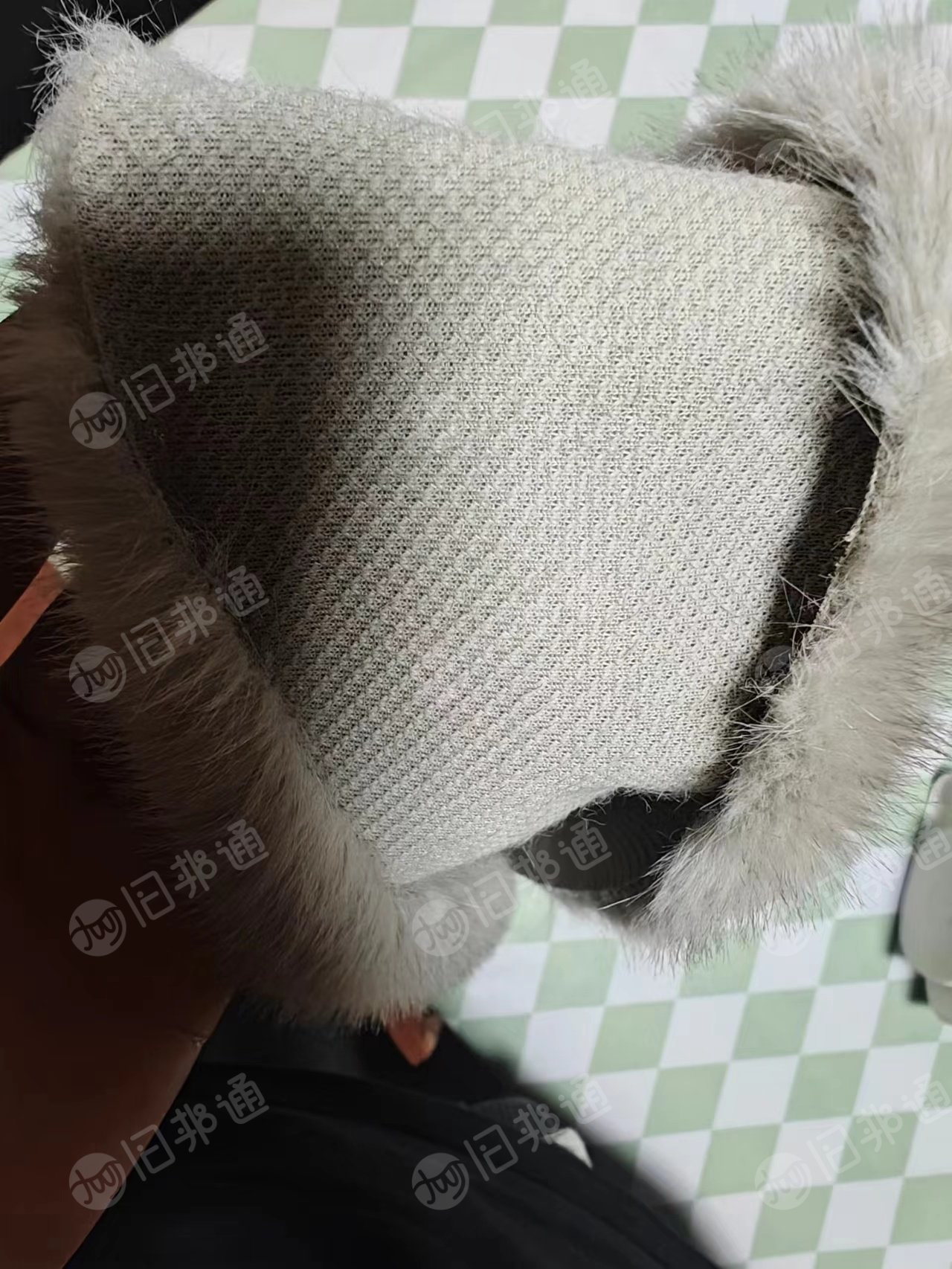 化纤假毛领一车低价出售,可造粒