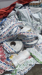 出售高压奶袋废料，高压膜废料