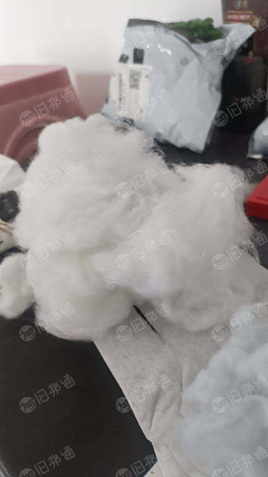 白色化纤料,白色涤纶开花料,长期大量回收