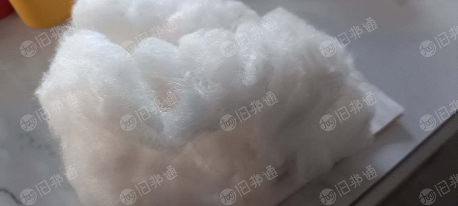 白色化纤料,白色涤纶开花料,长期大量回收