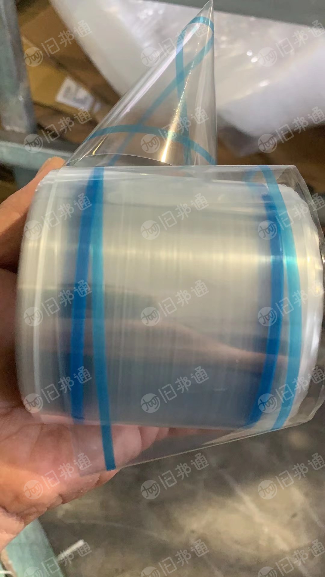 出售PET带胶膜废料