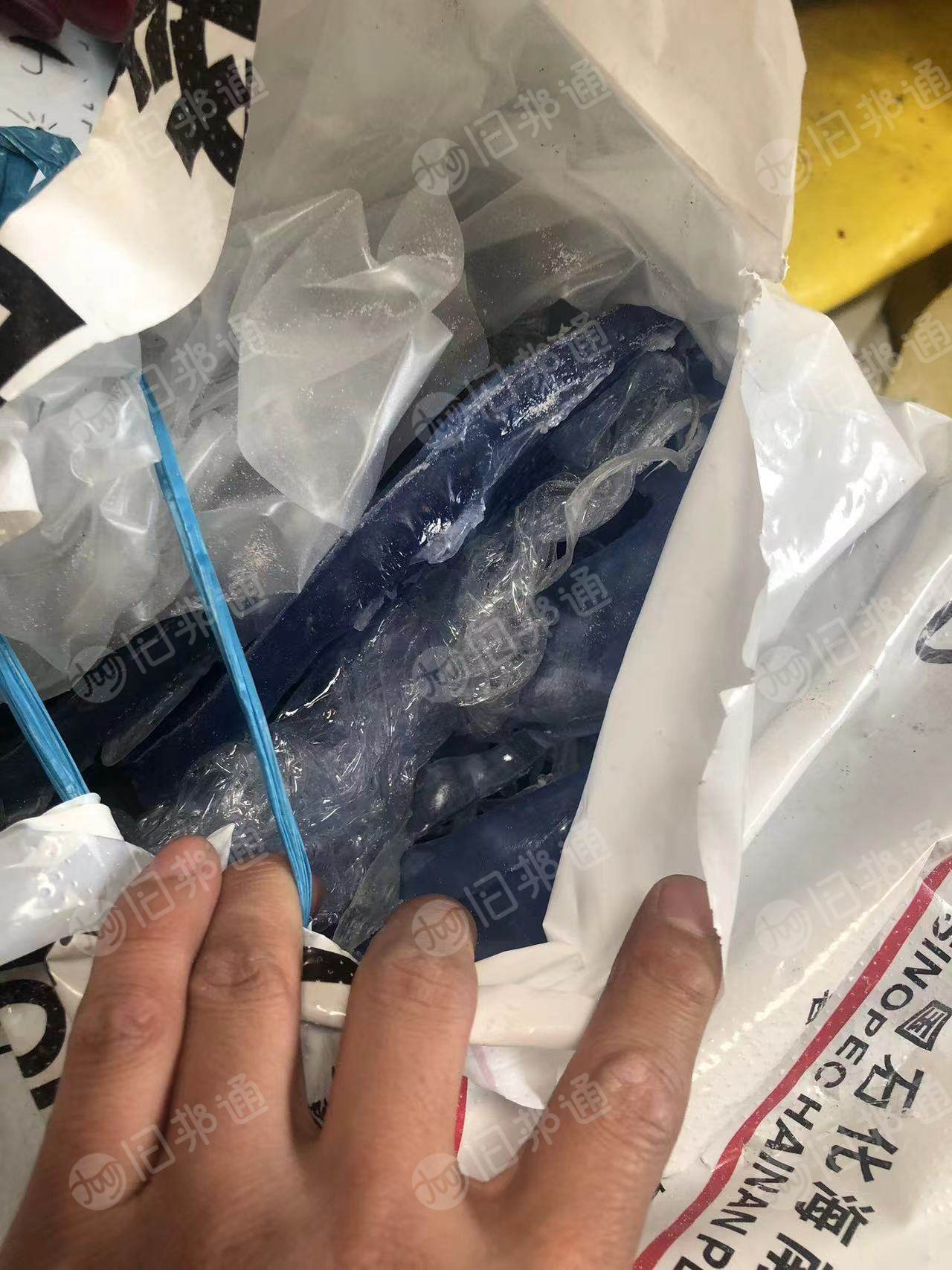 透明PVC机头料,块料,中软性的现货15吨出售