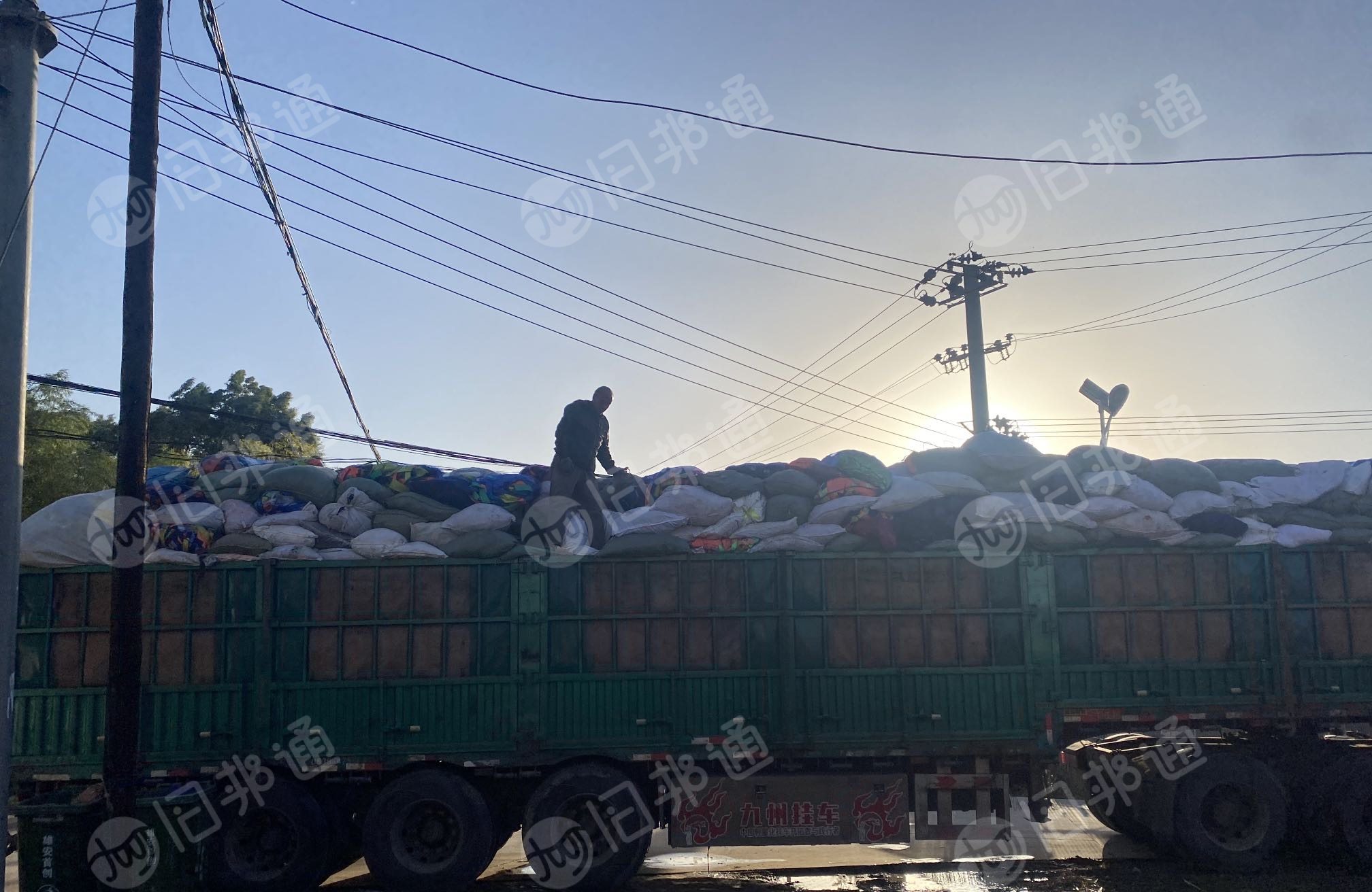 ♻️回收废旧彩色涤纶带、吊装带