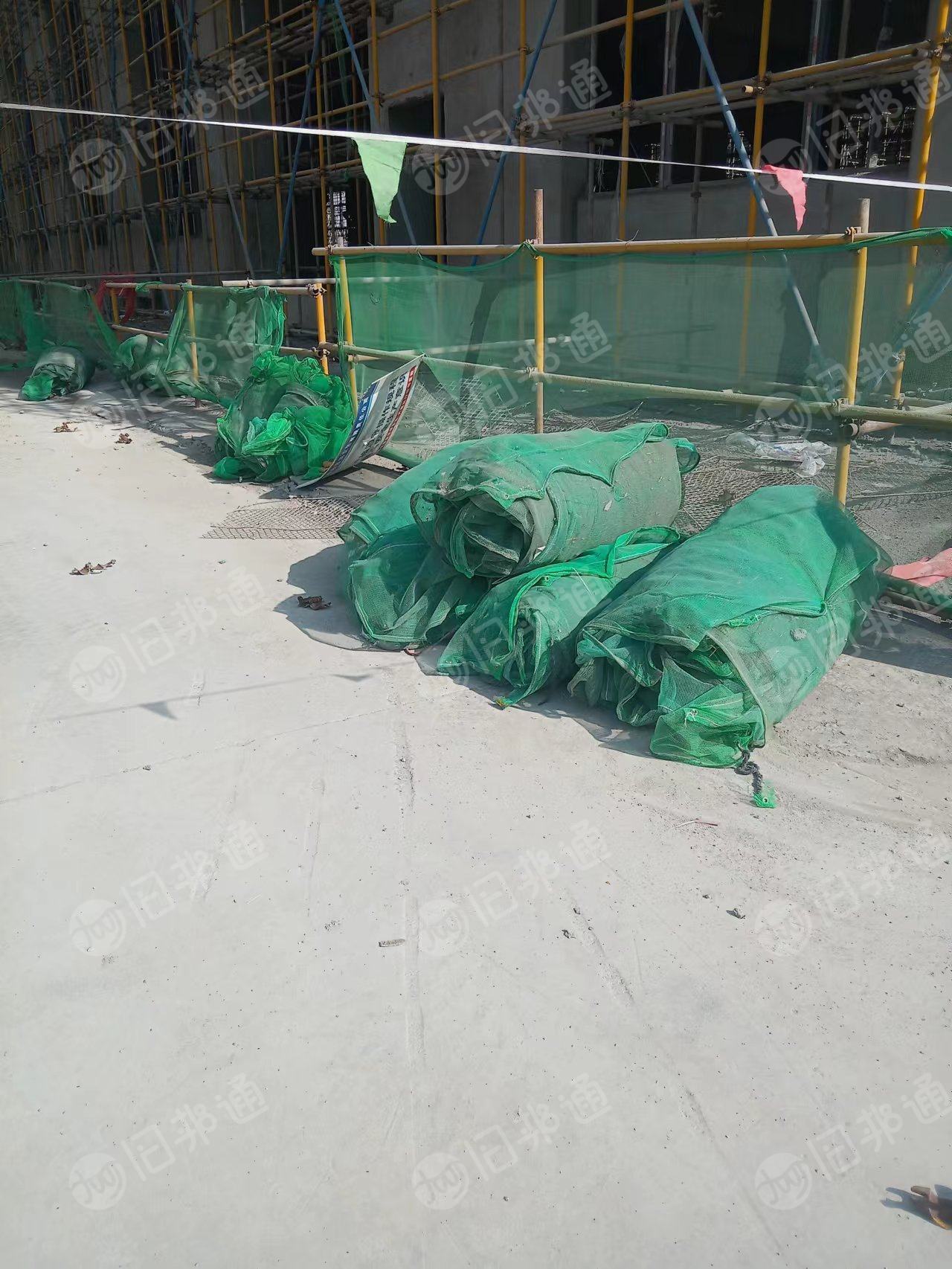 建筑工地下来的废旧安全网,现货几十吨出售