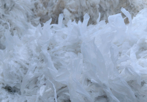 长期大量出售清洗下来的PE淋膜毛料，月供上百吨