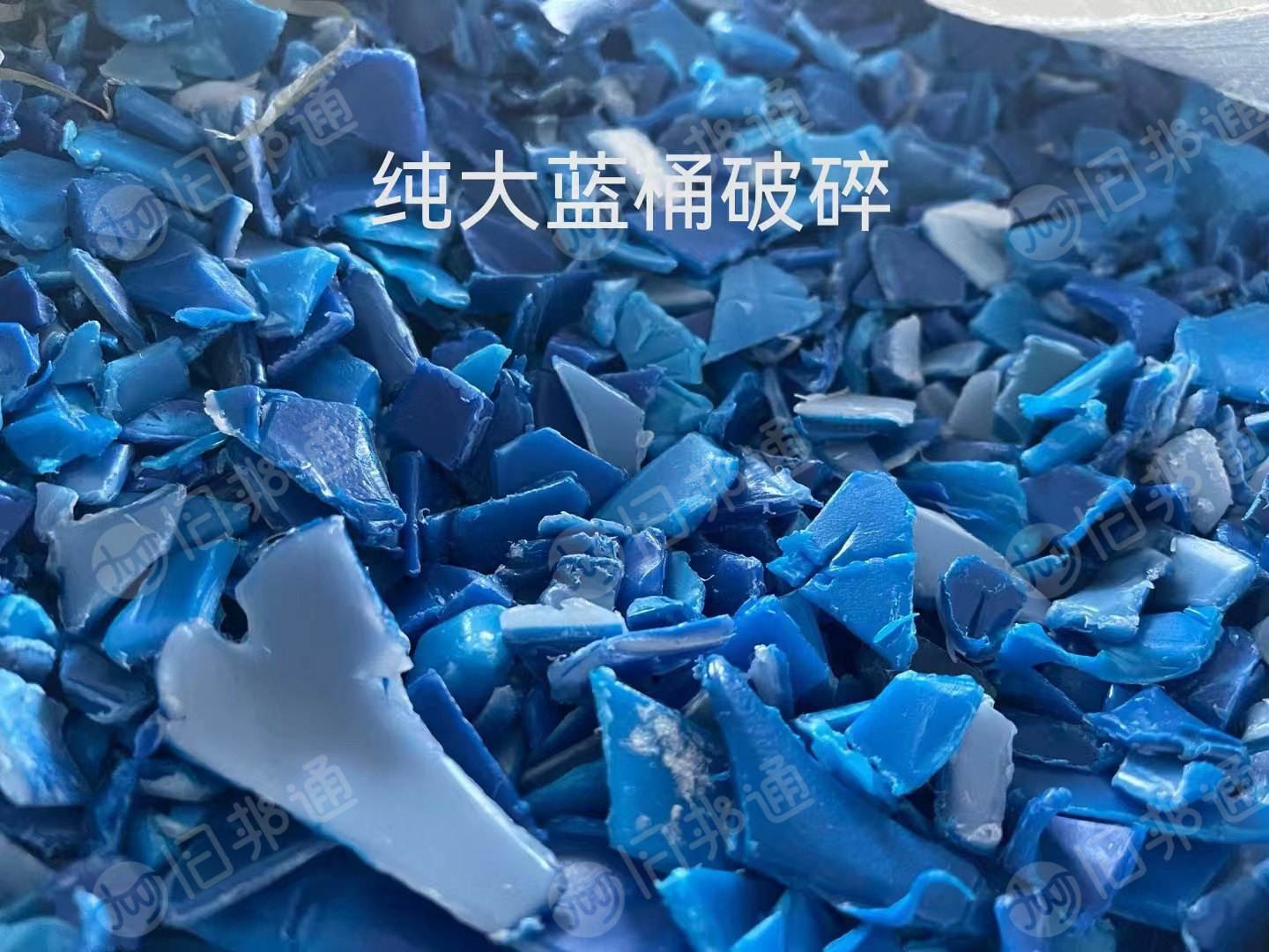 纯大蓝桶破碎料现金回收,要求干净直接上机