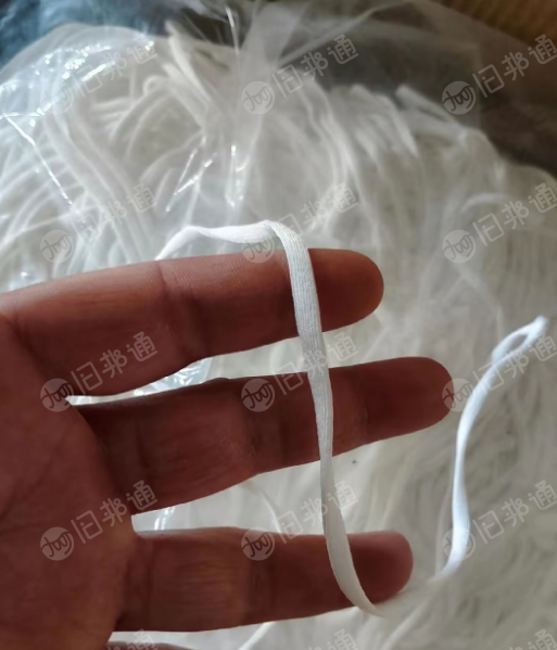 锦纶0.4白扁耳戴绳低价处理