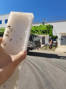 聚乙白罐片材料，现货30-40吨，大量出售