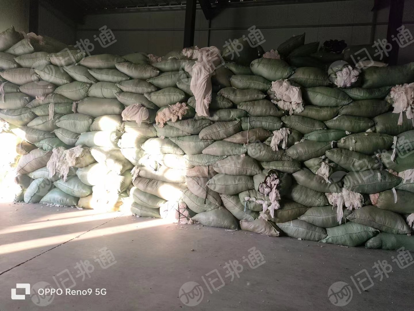 二白针织布30吨低价出售