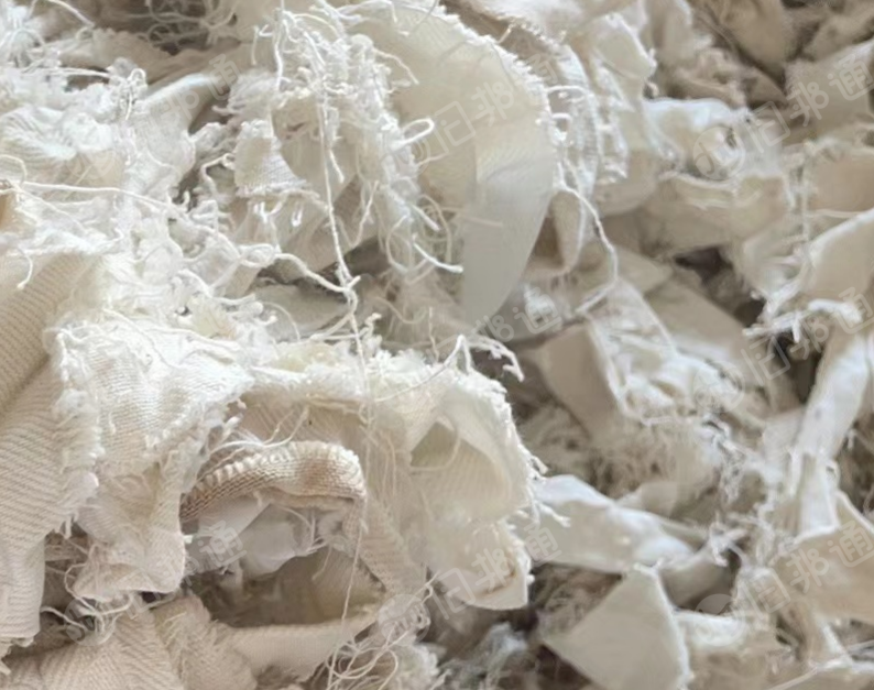 漂白95棉，85棉牛仔碎布长期回收，月需300吨