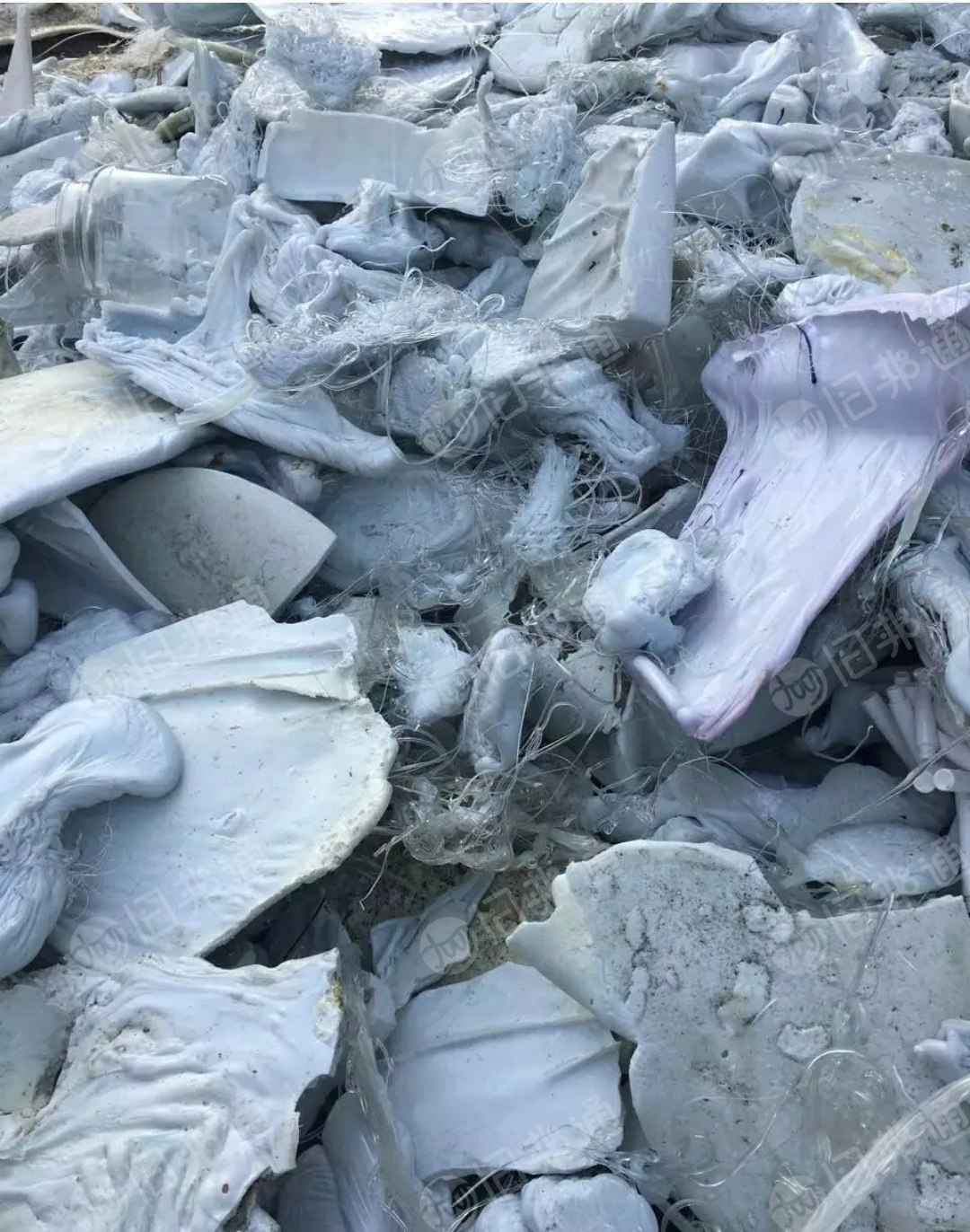 pet块,废旧涤纶布料,大量回收