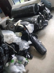 鞋厂下来的出库存大小卷布低价处理