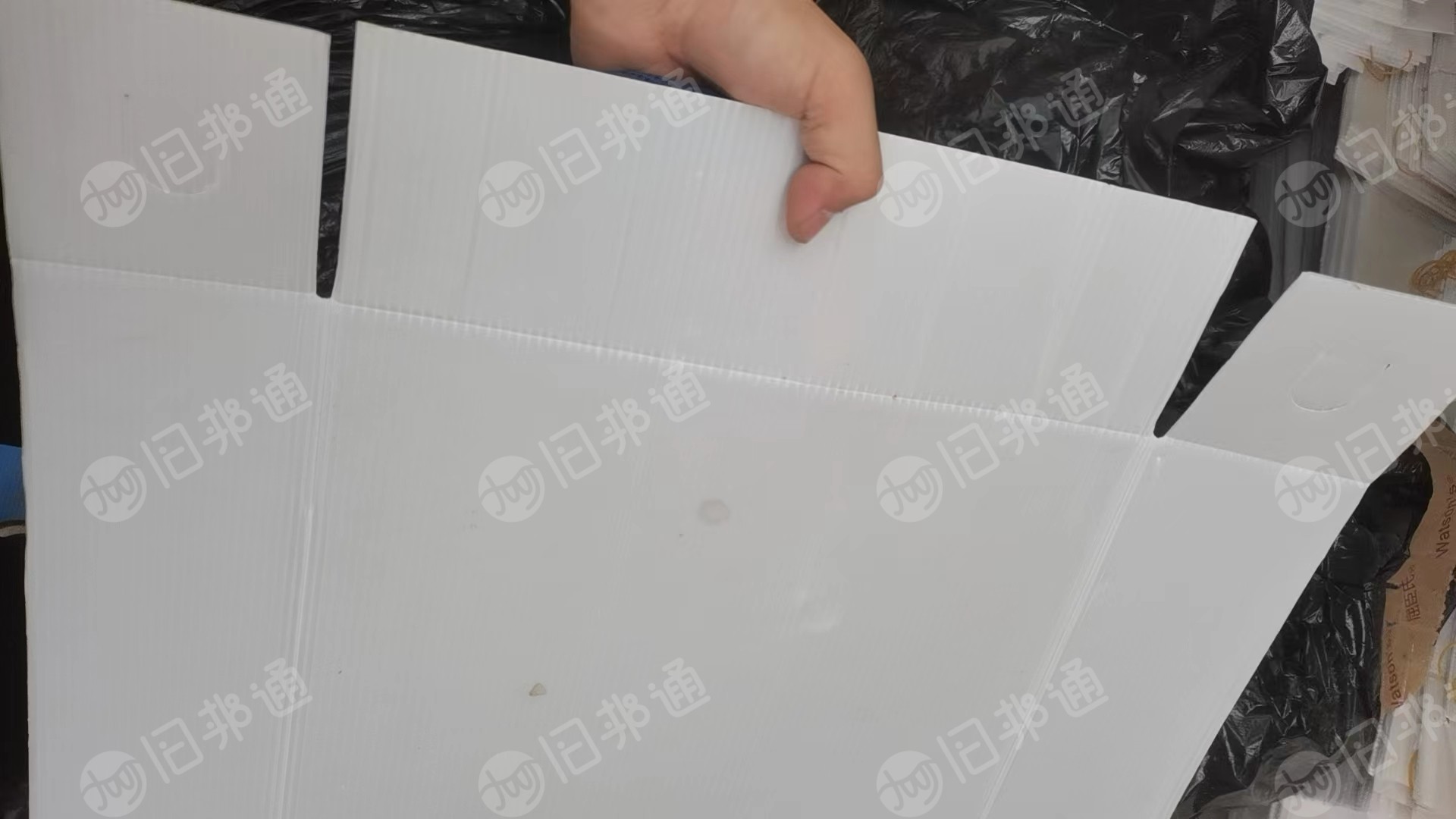 聚丙沉底中空板废料,现货6吨,长期出售
