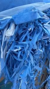 大量回收PP无纺布废料,造粒