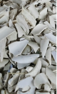 PVC大小管破碎料长期出售，有需要的联系