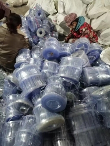 pvc药片料，带pe覆膜的，长期出售