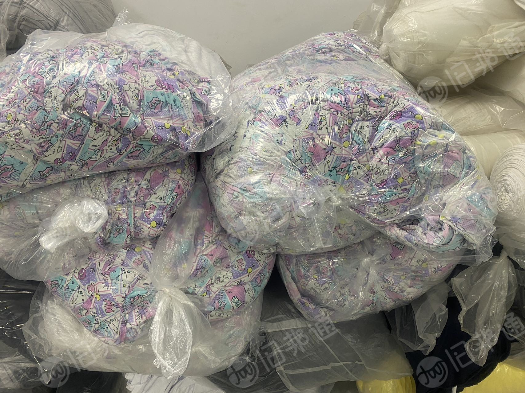 纯棉莫代尔印花卡通图案,出售